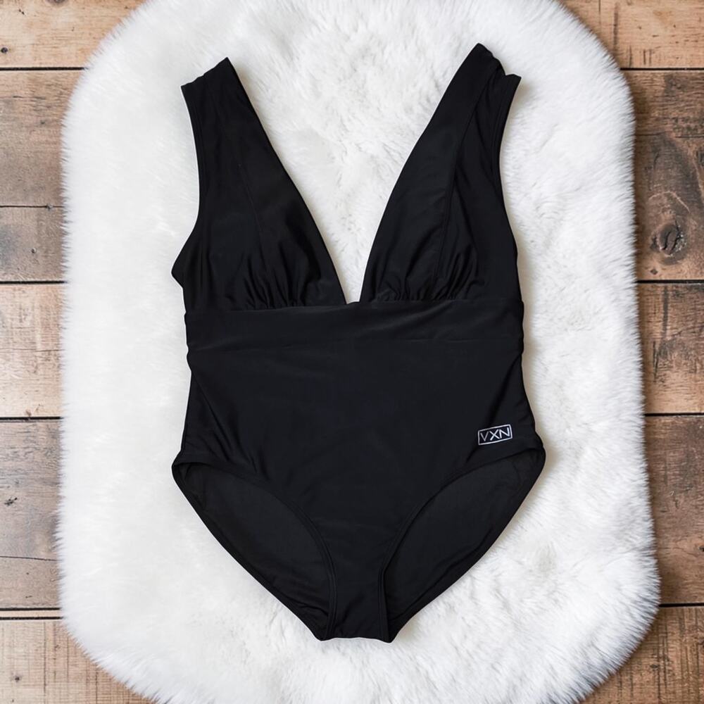 VXN VIXXON  Black One Piece Swim Swimsuit M